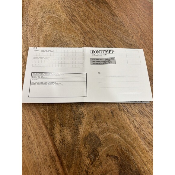 Vintage Bontempi Audio SR 7250/A AM/FM Radio & Sing Along Microphone Tested - Picture 8 of 12